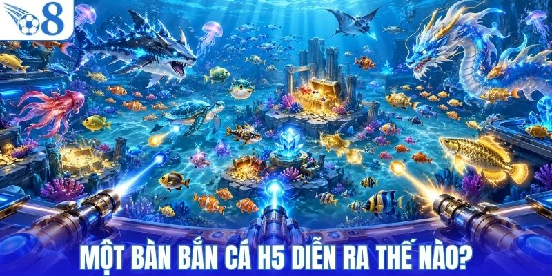 Bàn bắn cá H5 vận hành thế nào?
