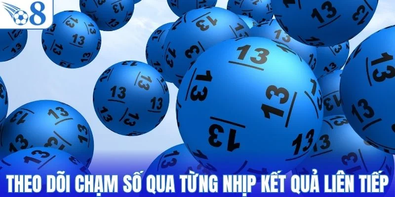 Theo dõi chạm số qua từng nhịp kết quả liên tiếp